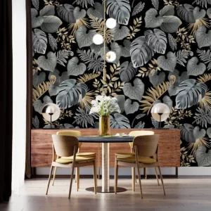 papel de parede folhas em Moema
