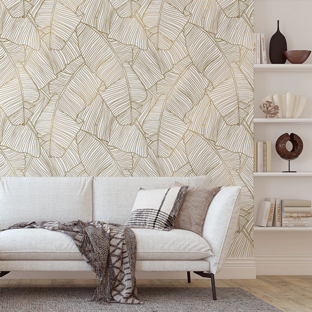 papel de parede folhas no Ipiranga