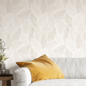 papel de parede folhas no campo belo
